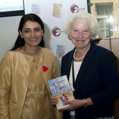Aneeta Prem, Baroness Hayman Cut Flowers Book launch, House of Commons