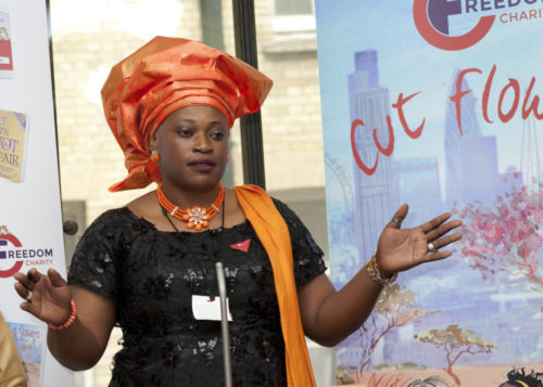 Aneeta Prem, Edna, Cut Flowers, Freedom Charity