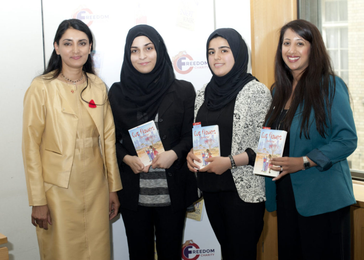 Aneeta Prem, FGM, Cut flowers, Copthall School Barnet