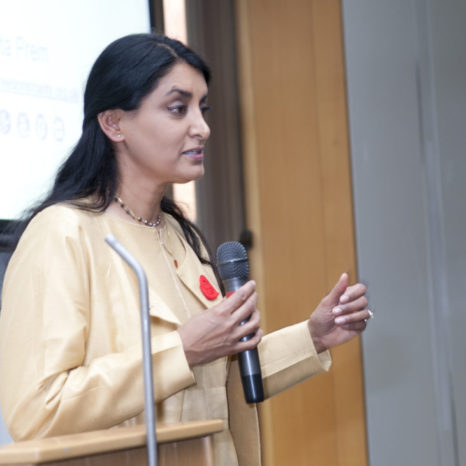 Aneeta Prem House of Commons with Nicky Morgan Cut Flowers Book Launch