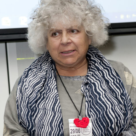 Miriam Margolyes Cut Flowers book launch