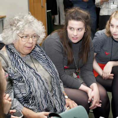 Miriam Margolyes Cut Flowers  by Aneeta Prem book luanch