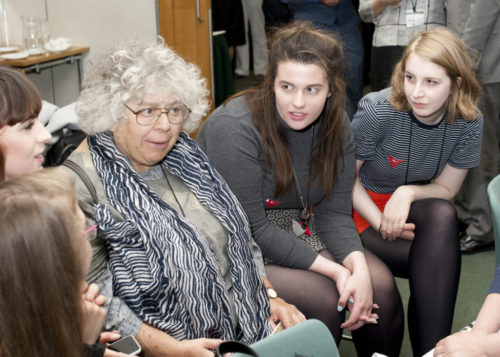 Miriam Margolyes Cut Flowers  by Aneeta Prem book luanch