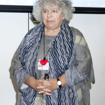Miriam Margolyes cut flowers book launch by Aneeta Prem