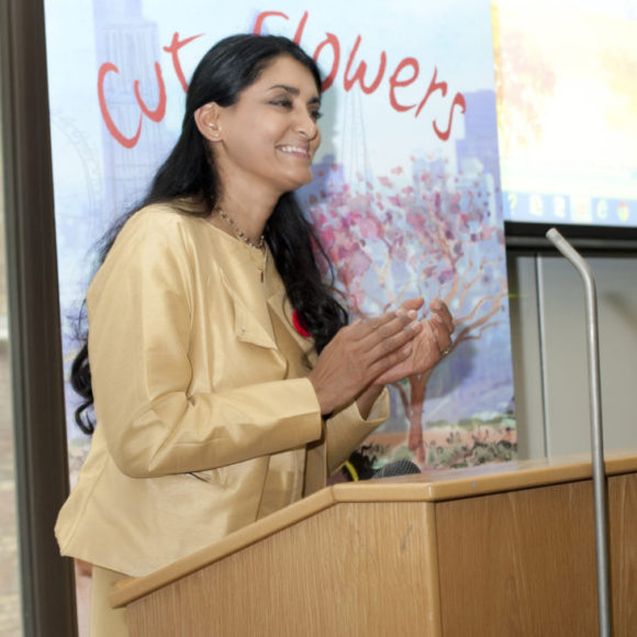 aneeta prem, freedom charity, cut flowers,